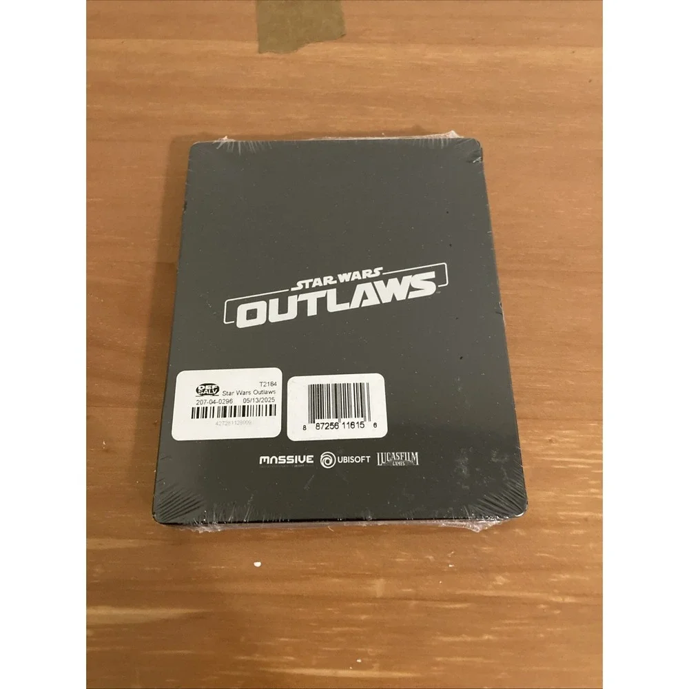 Star Wars Outlaws PS5 / Xbox Official SteelBook Case Only (NO‎ GAME)